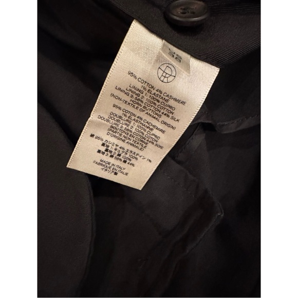 THE ROW MEN'S SLATER SLIM-FIT COTTON-BLEND TWILL BLAZER BLACK US 38 / EU 48 - Picture 12 of 15